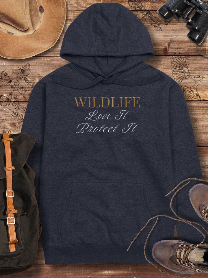 Wildlife: Love It Protect It Unisex Premium Hoodie product image (1)