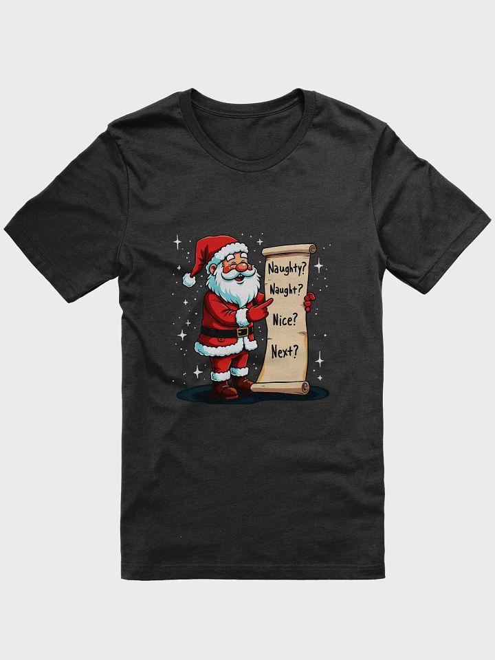 Santa's List Super Soft Tee product image (1)