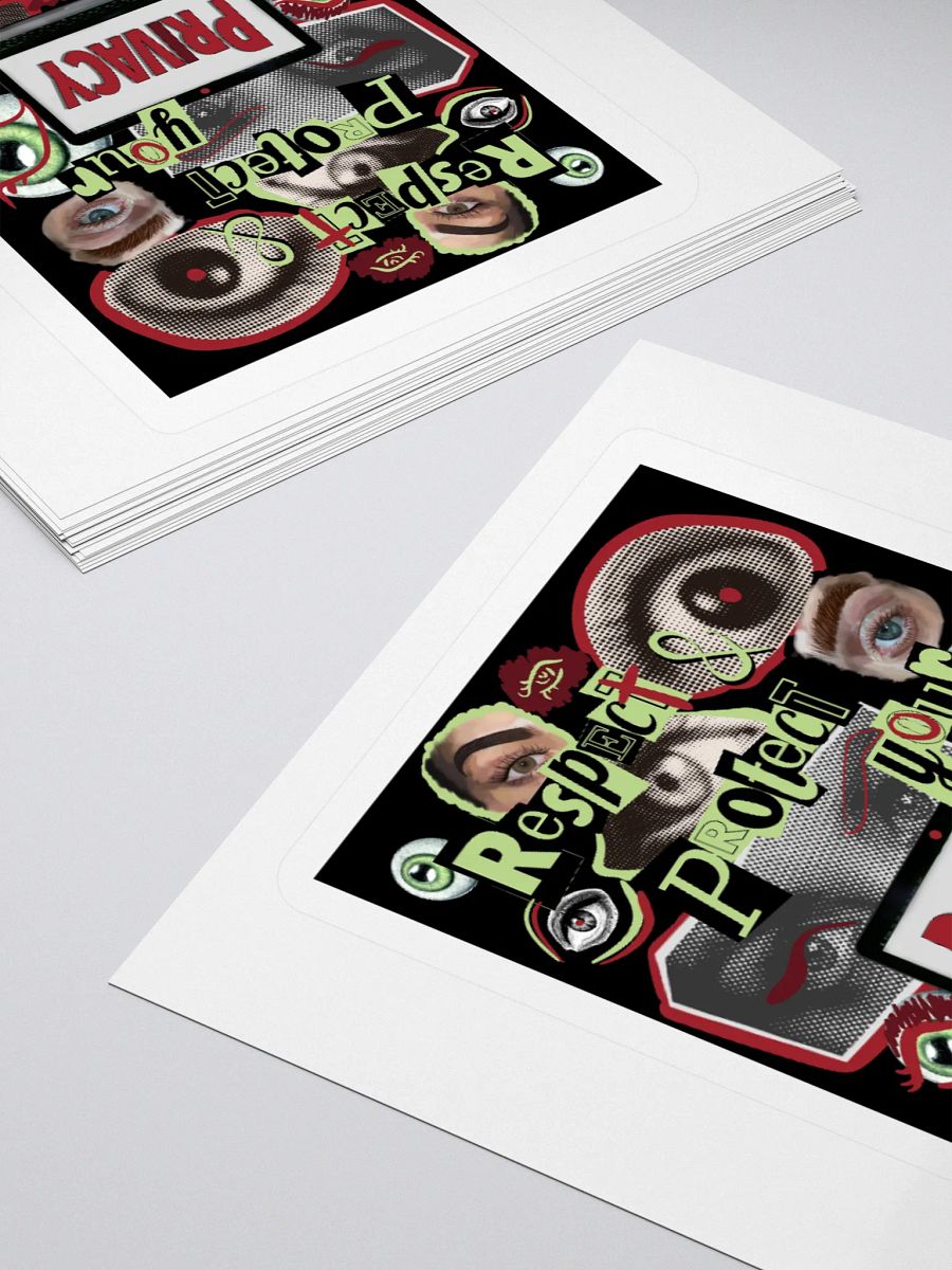 Respect & Protect Your Privacy Online Sticker product image (4)