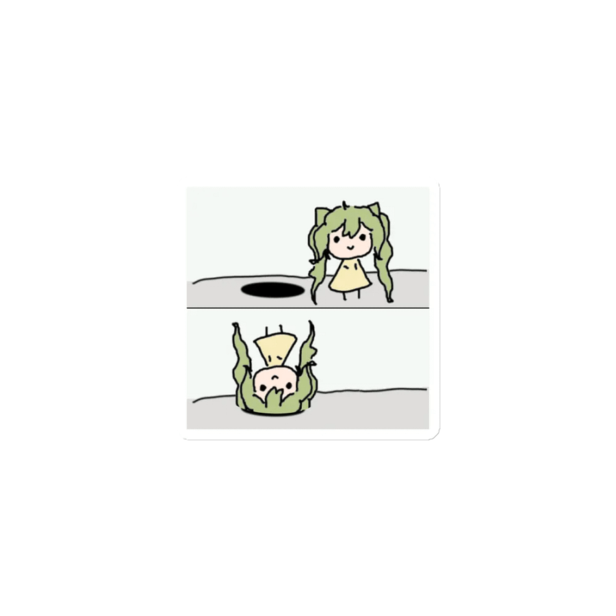 Doodle Ina Meme Magnet product image (1)