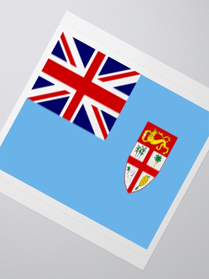 Fiji Flag Sticker | Union Jack Design | Durable Vinyl | 3 Sizes product image (5)
