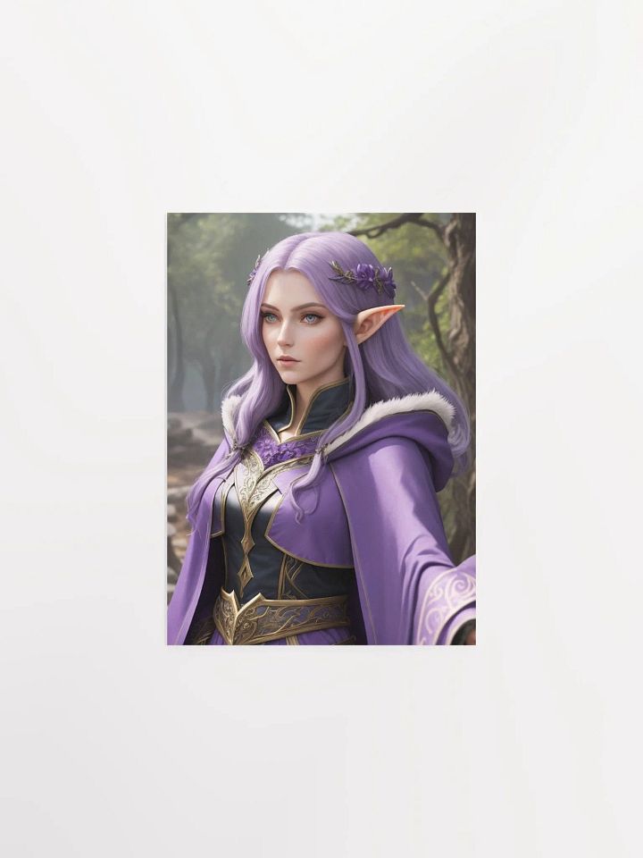 Fae Woman in Purple Poster product image (2)