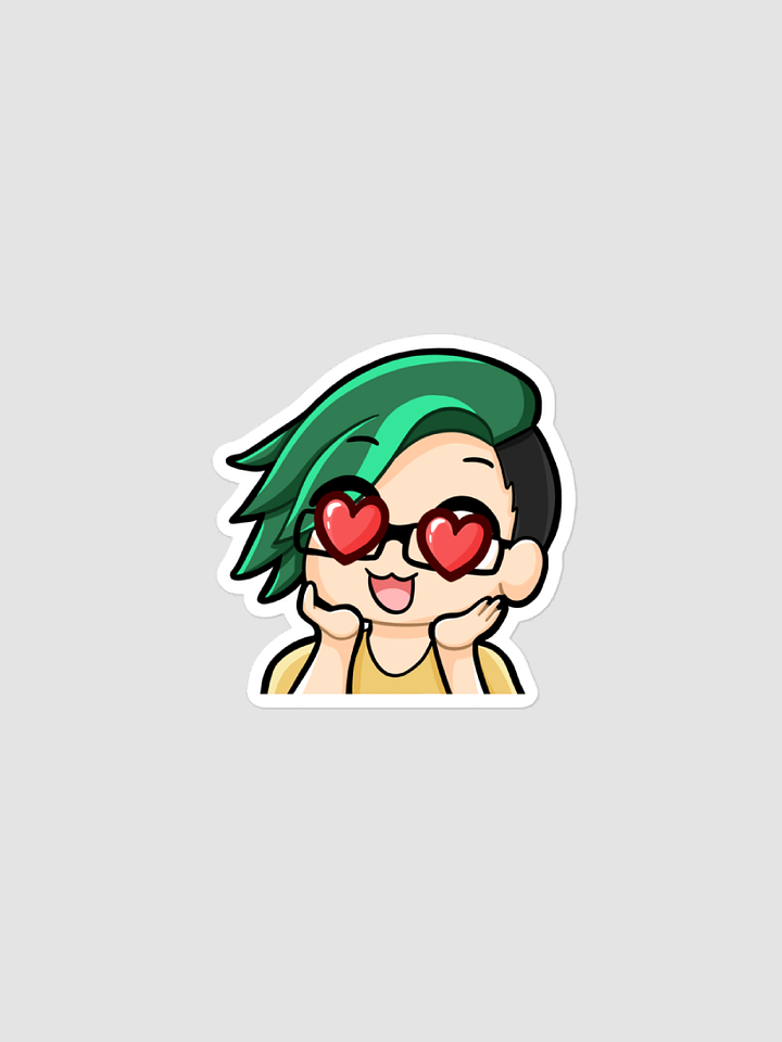 Kananers Heart Eyes V2 Sticker product image (1)