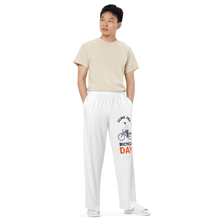 'June 3rd Bicycle Day' Unisex Lounge Pants product image (2)