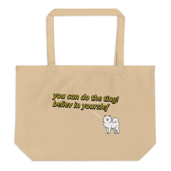 you can do the ting tote bag - 100% organic cotton product image (11)