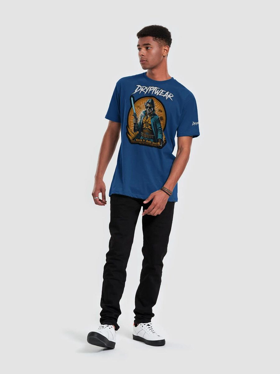 DRYPTWEAR LTD. ED. ROCK N' ROLL JEDI - THE BLUE SUEDE FORCE T-SHIRT product image (5)