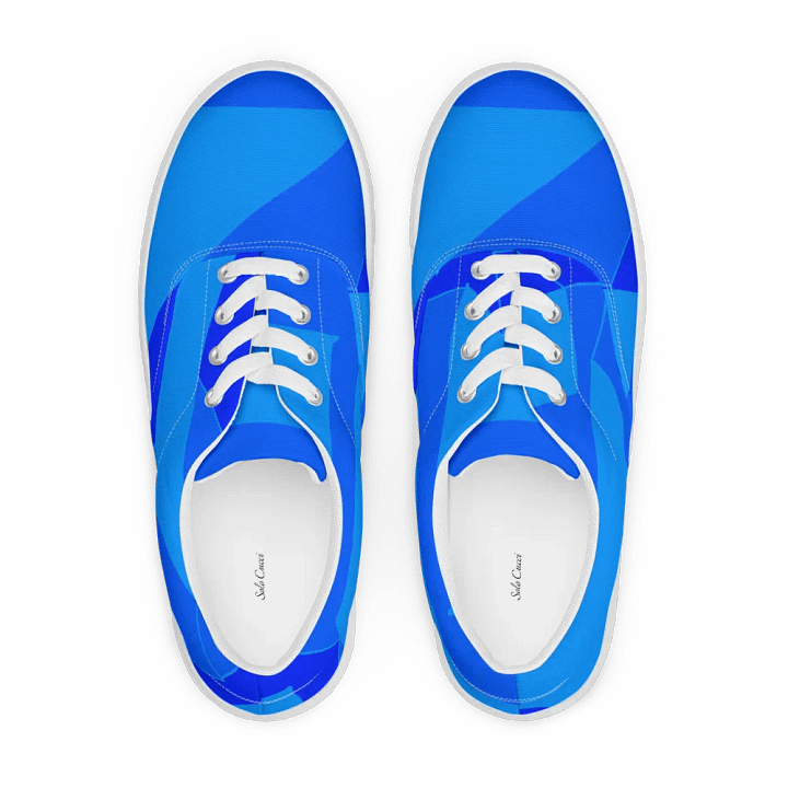 Fusion Blue Lace-Up Shoes product image (1)
