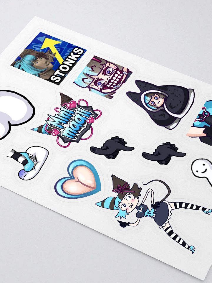 Mini Meme sticker sheet product image (2)