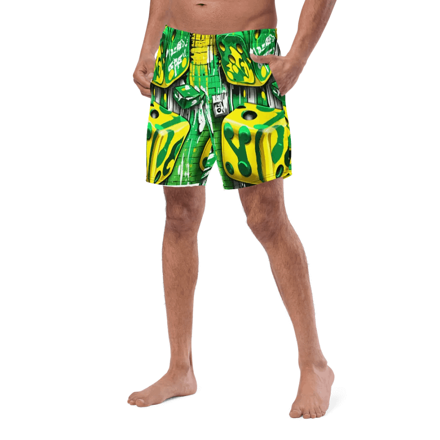 Graffiti Dice All-Over Swim Shorts product image (7)