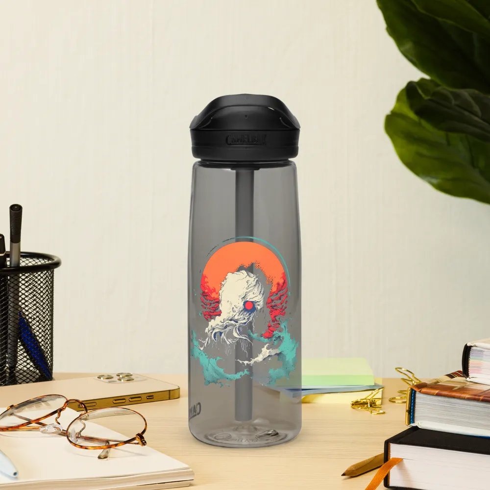 Tentacle Tide Water Bottle by NotPure product image (9)