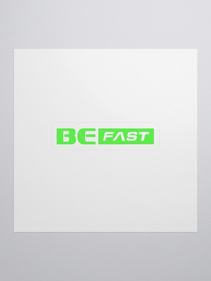 🟩 BEFAST Sticker – Green Edition product image (1)