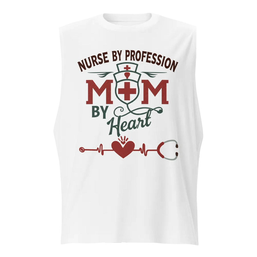 Nurse by Heart Muscle Tank product image (1)