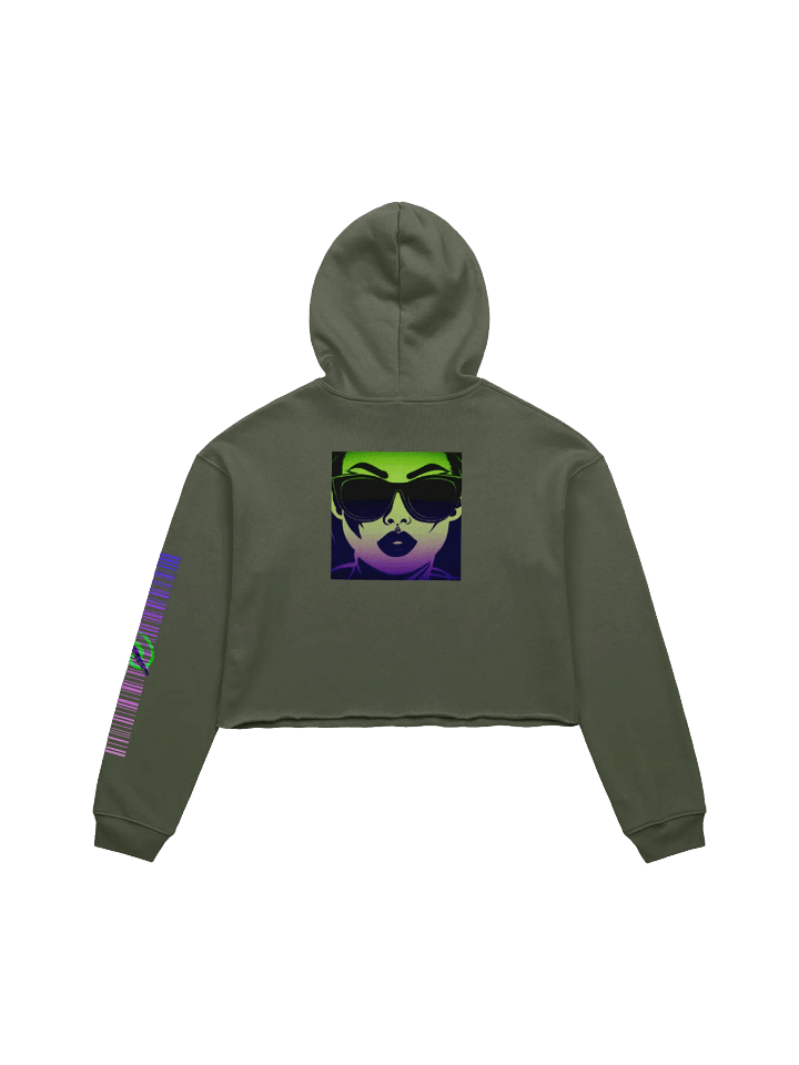 The PASP OG x Barcode Logo Cropped Hoodie product image (2)