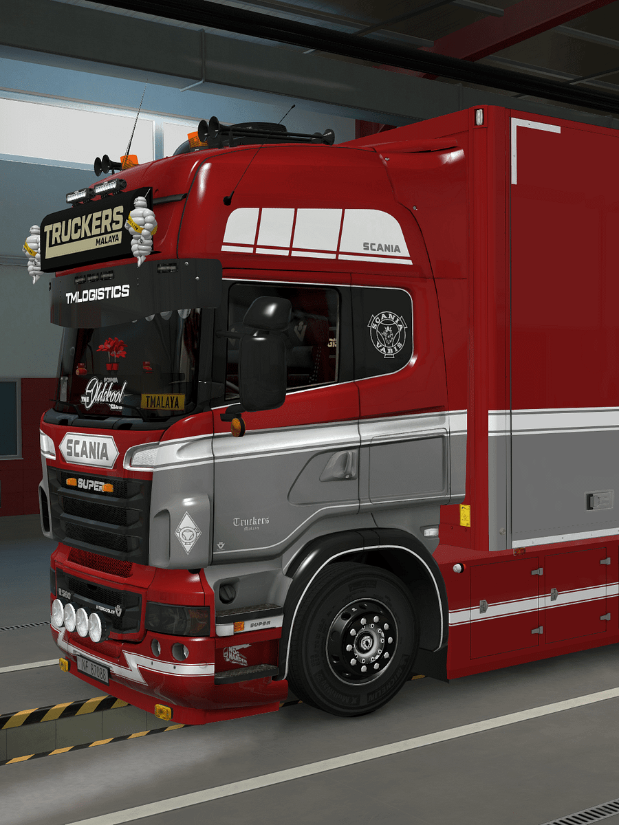 Scania RJL With TANDEM/RIGID Skin Pack - Company Pack Skin Changeable Color Pack 1 product image (6)
