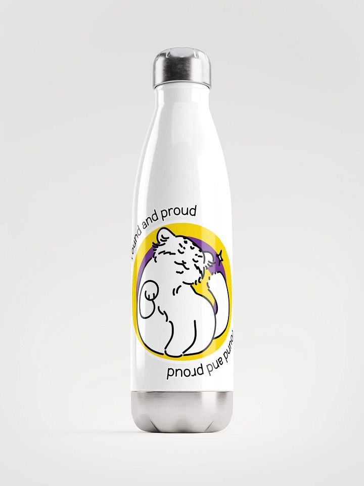 Round and Proud Manul Pride Intersex Version - Bottle product image (1)