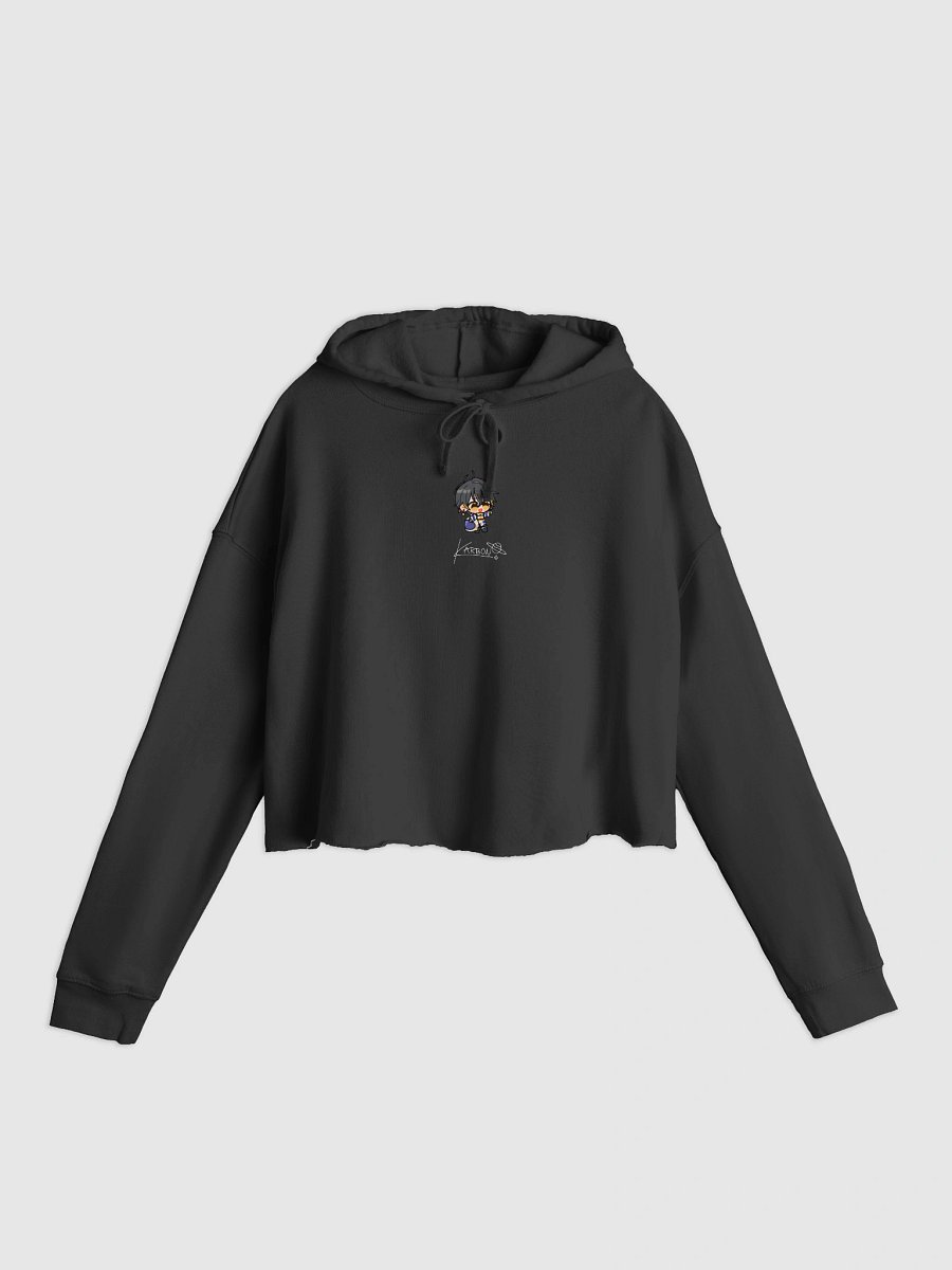 Dark Chibi Karbon Crop Hoodie product image (1)