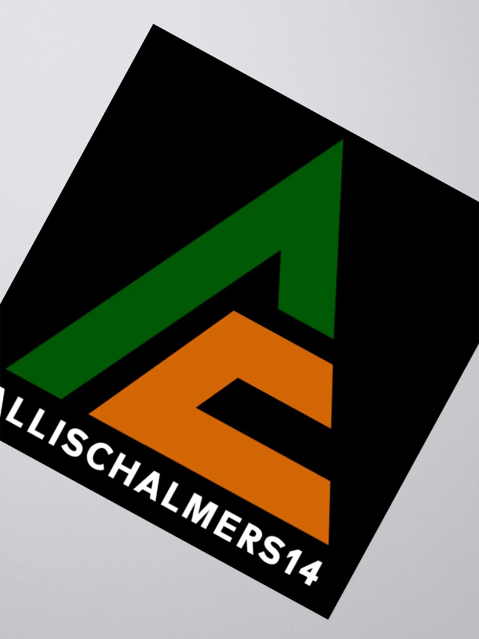 Logo Sticker-Black product image (2)