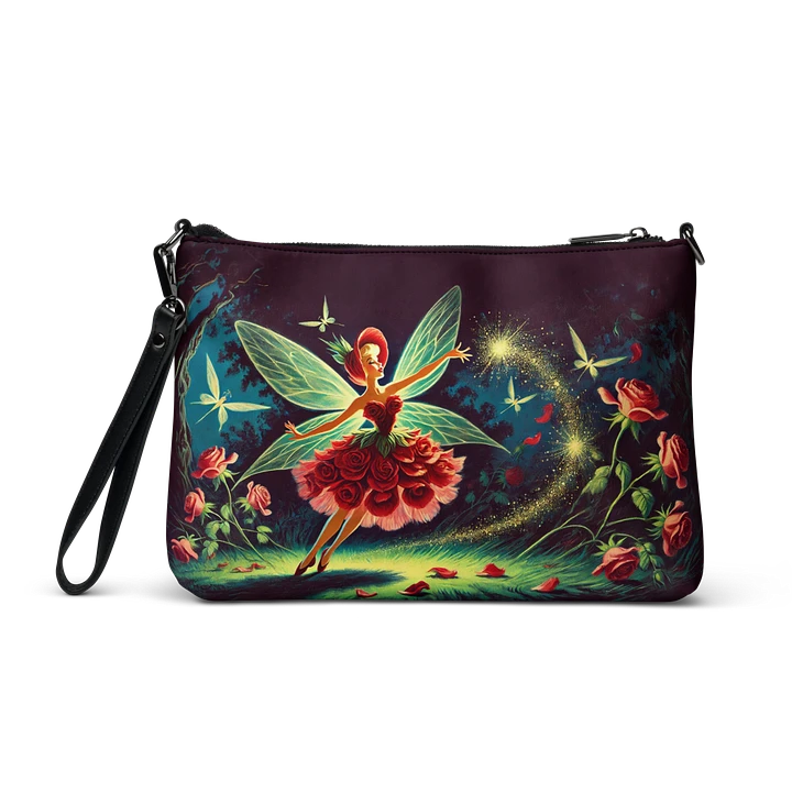 Enchanted Red Rose Fairy Crossbody Bag - Fairytale Purse product image (2)