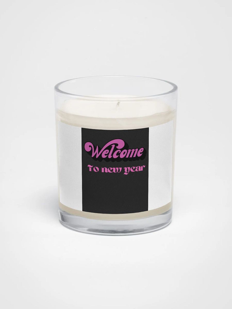 New Year's Welcome Soy Wax Candle product image (2)