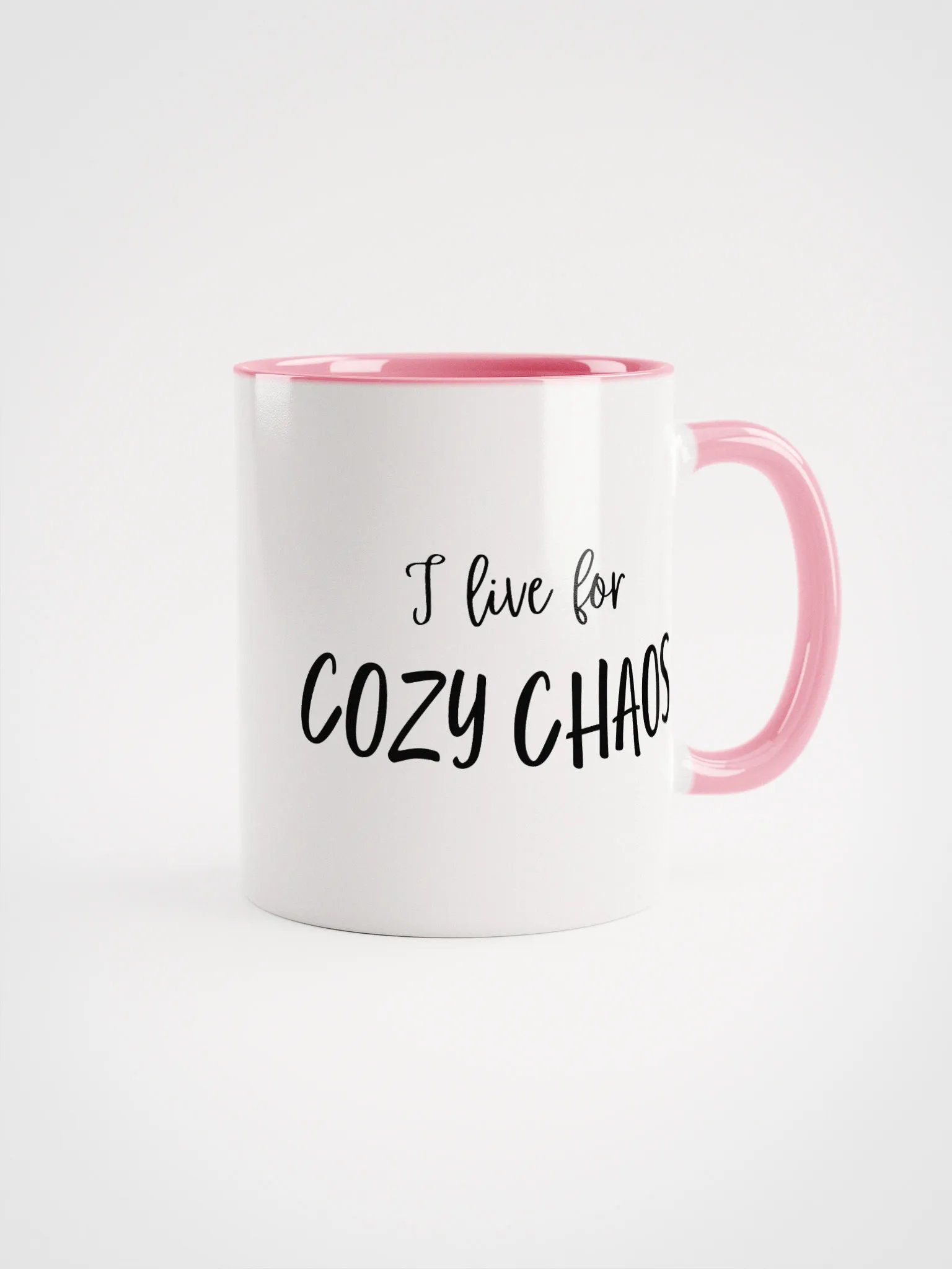Cozy Chaos Colorful Ceramic Mug product image (1)