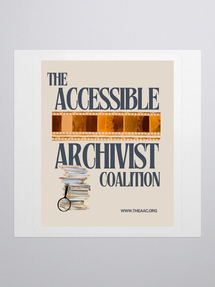 THE AAC FILM NEGATIVE STICKER product image (2)