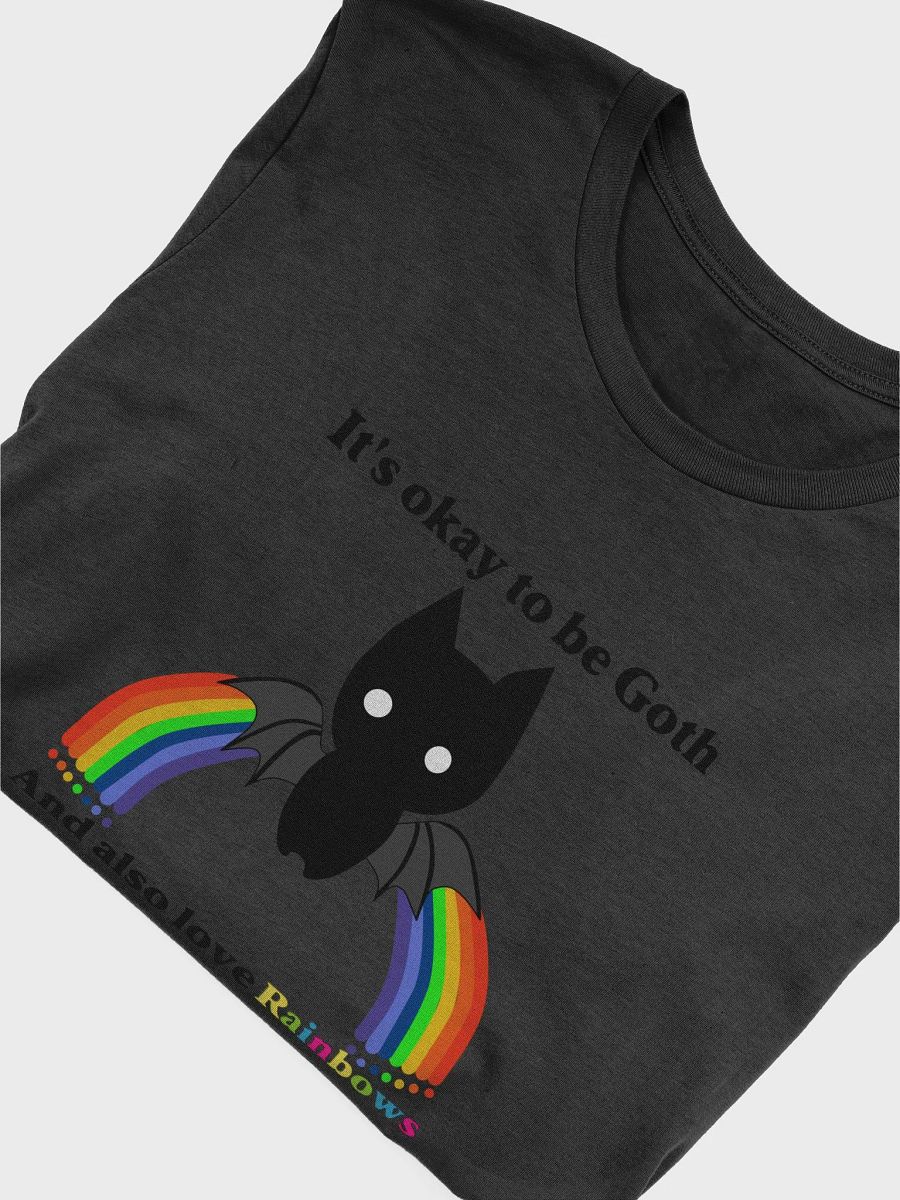 goth and love rainbows Shirt product image (48)