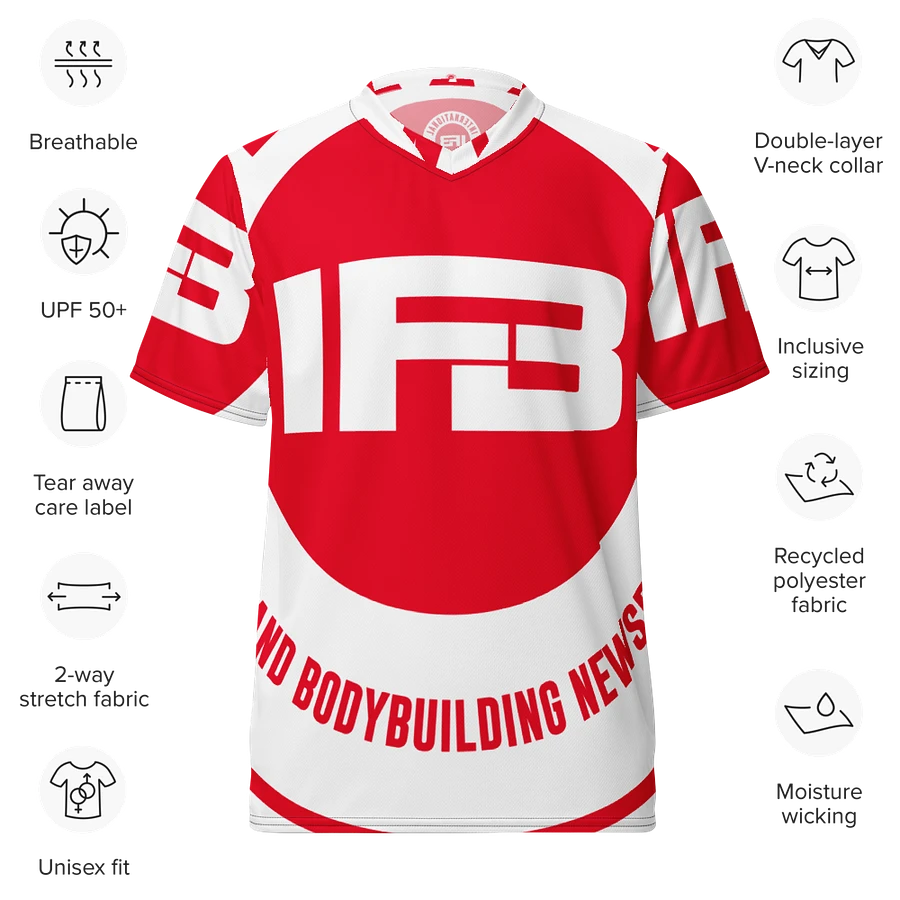 IFBNewsfeed.Org's All-Over Print Recycled Unisex Sports Jersey product image (11)