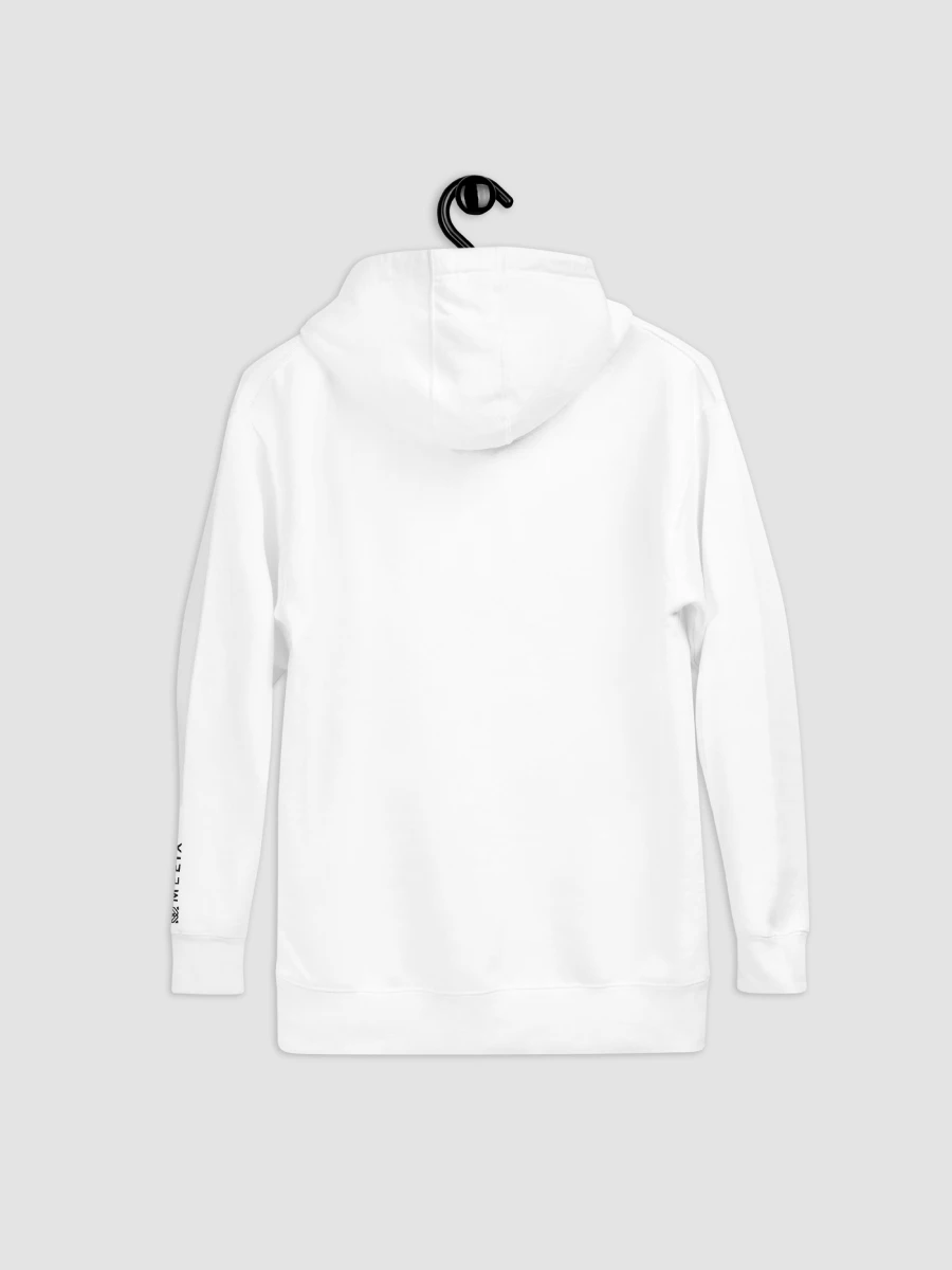 Hoodie - Embroidered Logo White product image (3)