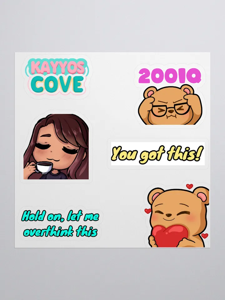 Whimsical Emotion Expressions Sticker Set product image (1)