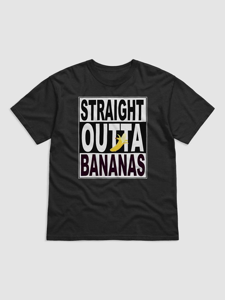 Straight Outta Bananas Funny Healthy T Shirt product image (3)