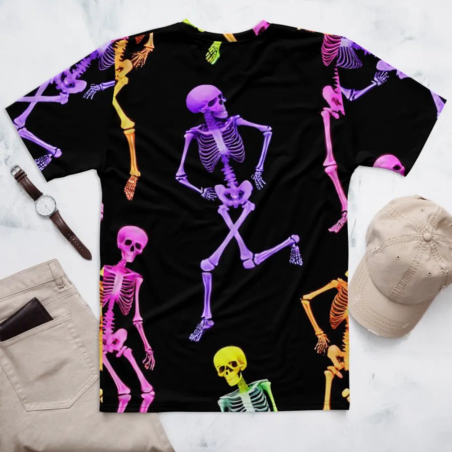 Spooky Skeleton Dance T Shirt product image (6)