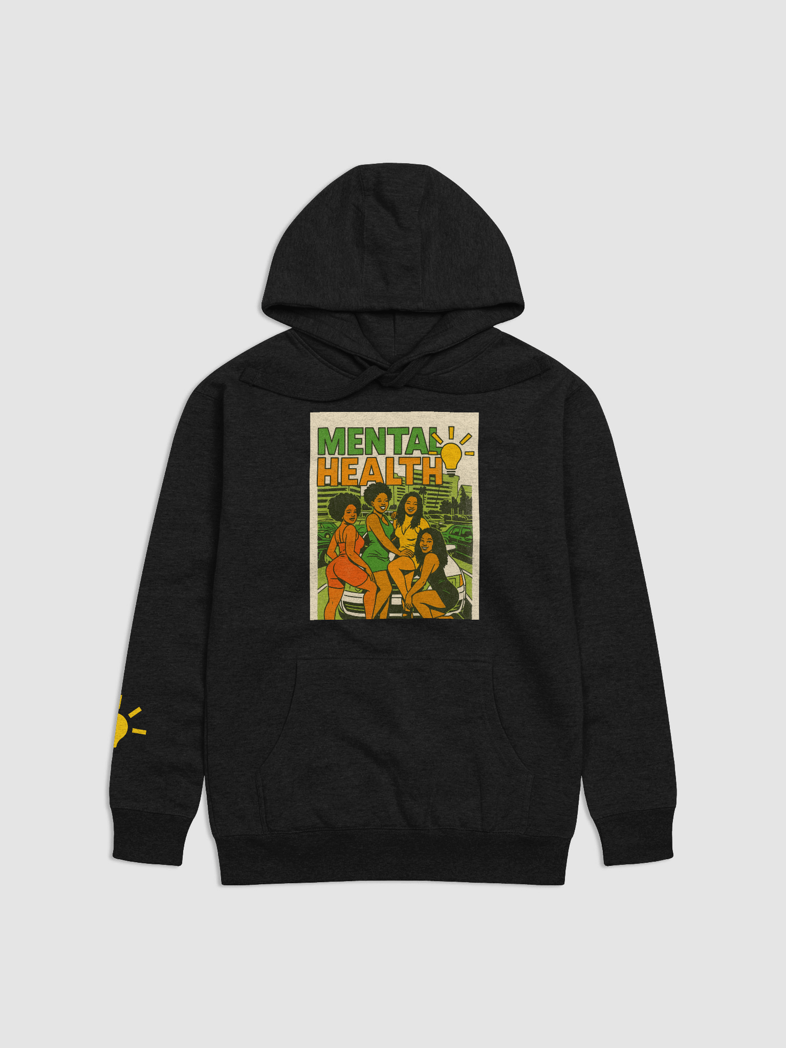 Mental Health Baddies Hoodie - Multiple Colors product image (3)