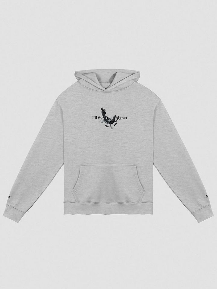 Icarus: "I'll fly higher" Embroidered Hoodie product image (1)