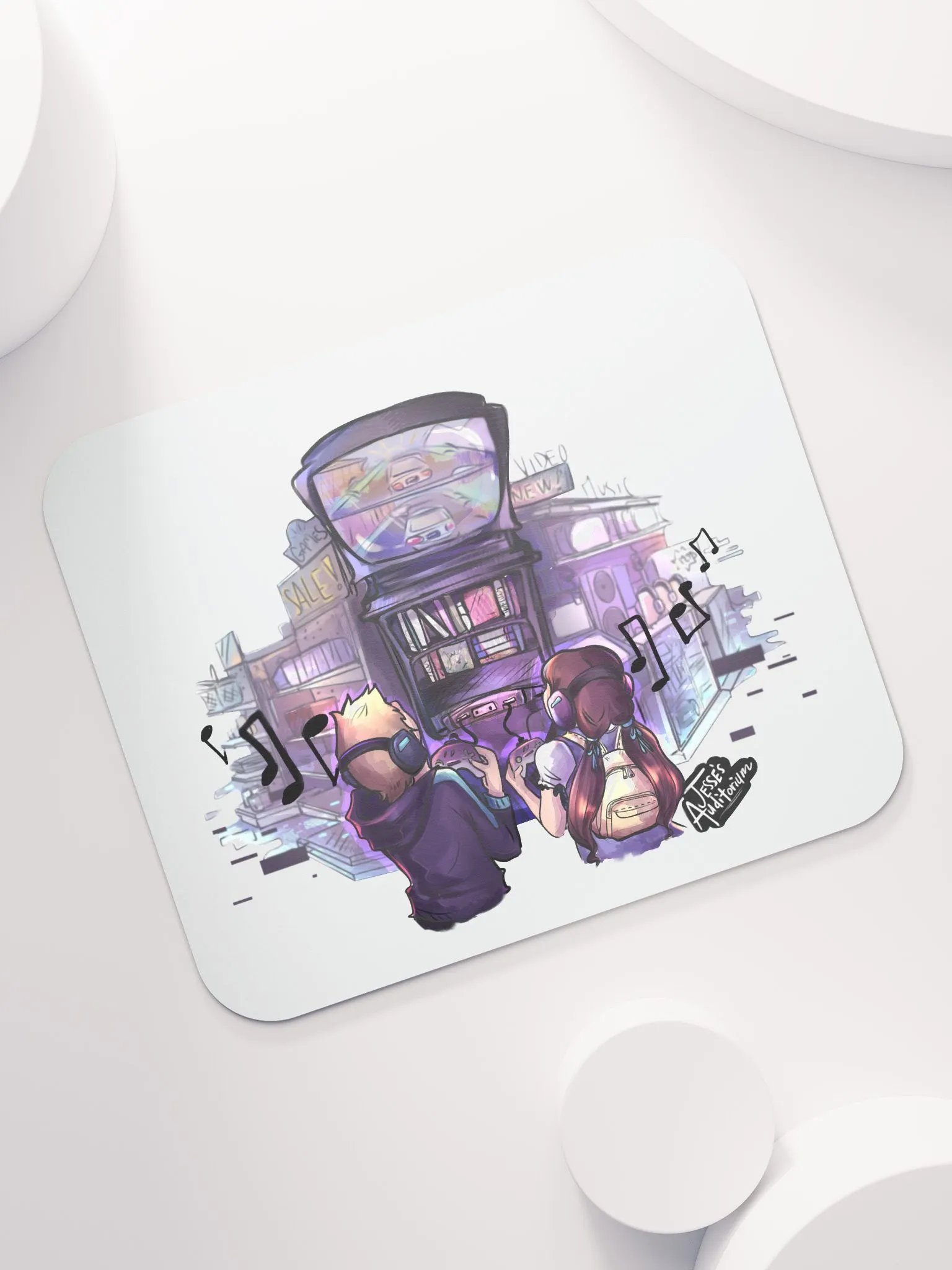 Classic Mouse Pad - Purple Dreams product image (7)