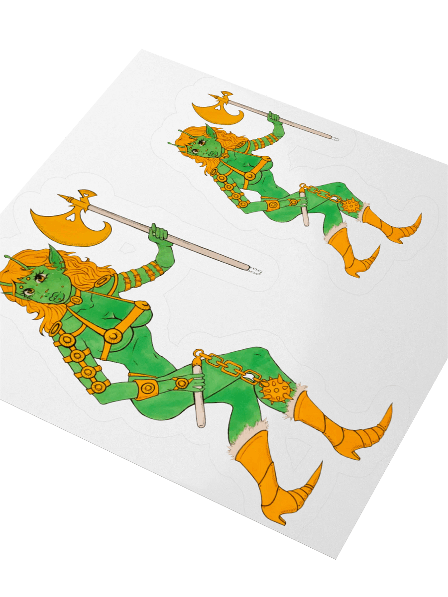 Pinuptober day 23 small stickers product image (3)