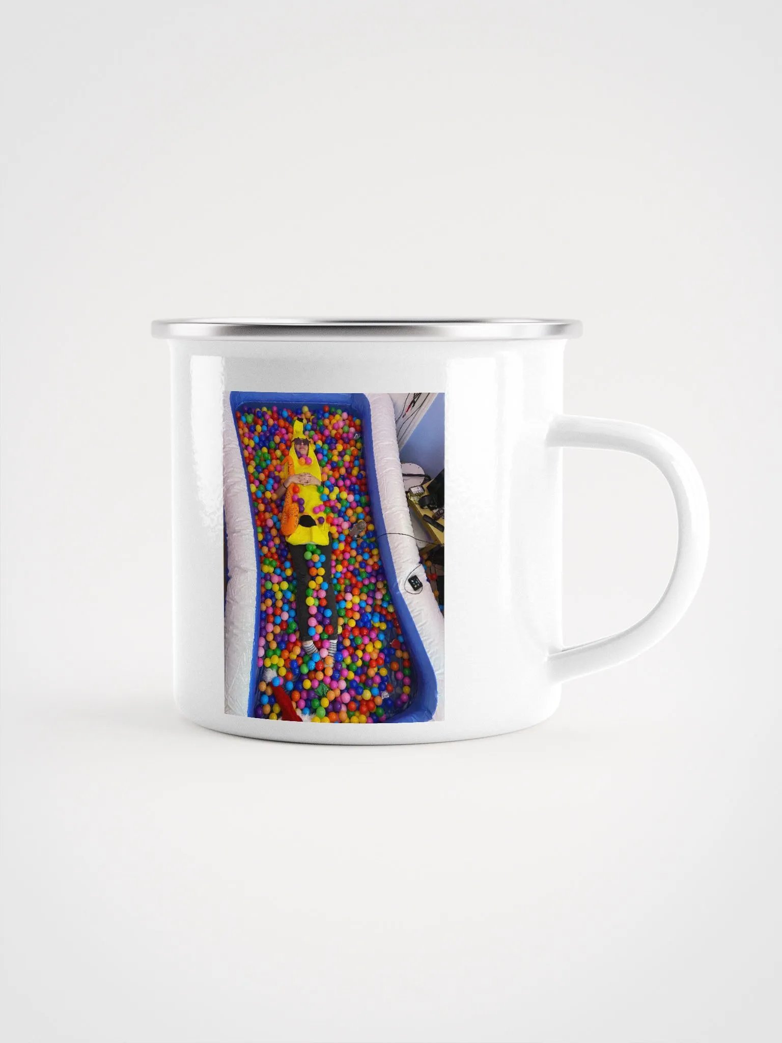 Ball Pit Enamel Mug product image (1)
