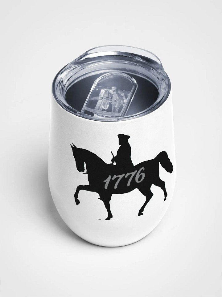 1776 Colonial Rider Wine Tumbler product image (2)