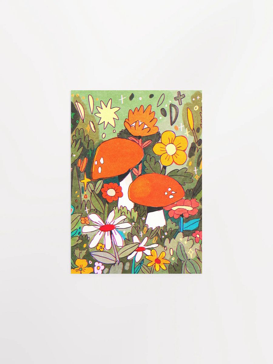 Mushroom Land Print product image (2)