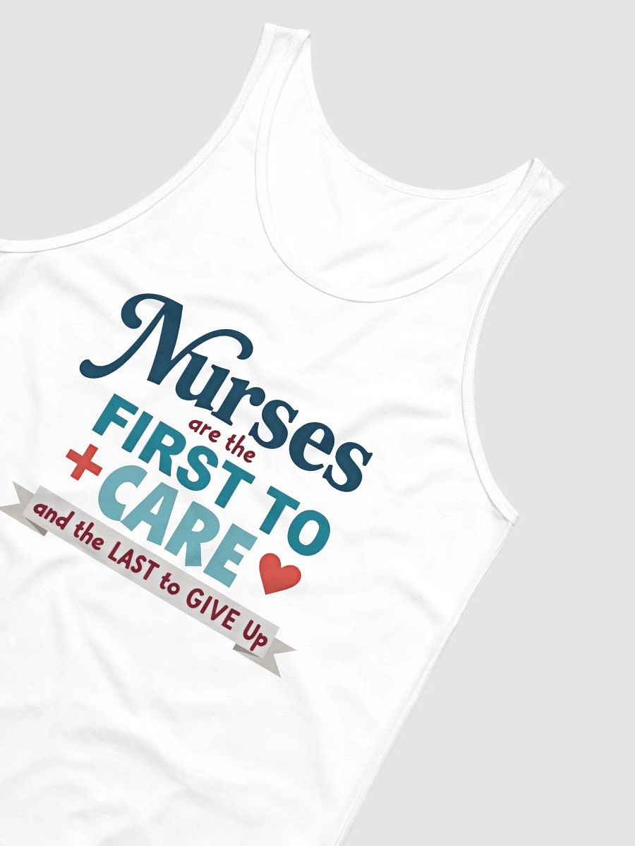 First to Care, Last to Give Up Tank product image (11)