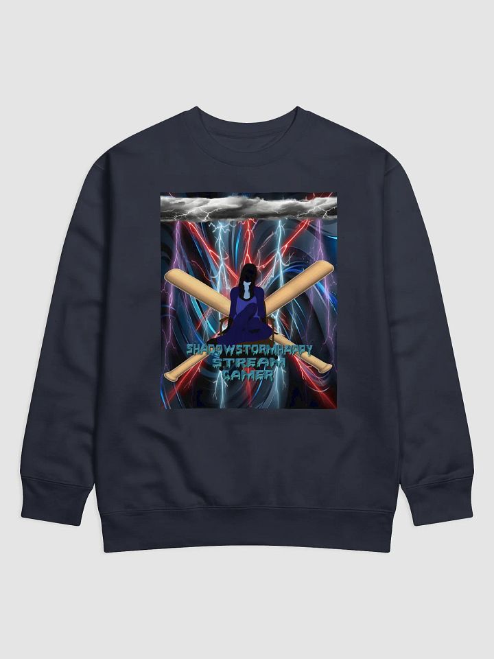 Stormy Gamer Silhouette Sweatshirt product image (4)