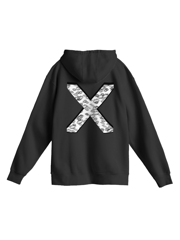 White X Black Lipstick Kisses | Hoodie product image (15)
