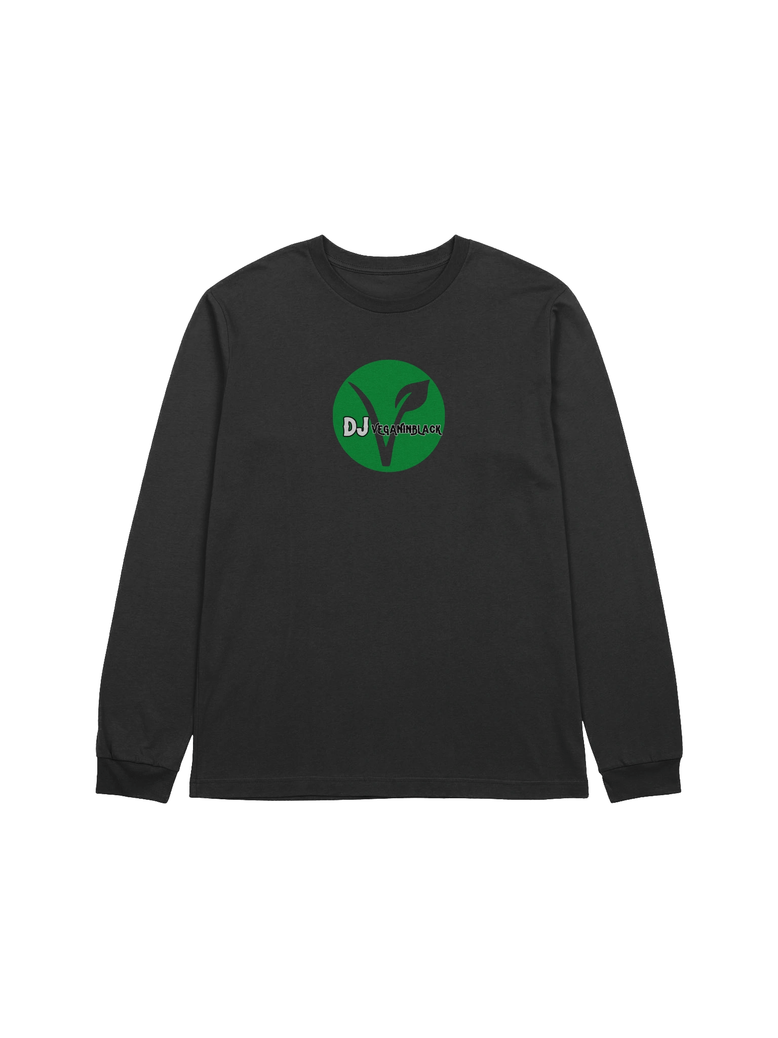 DJ Veganinblack Vegan Long Sleeve product image (1)