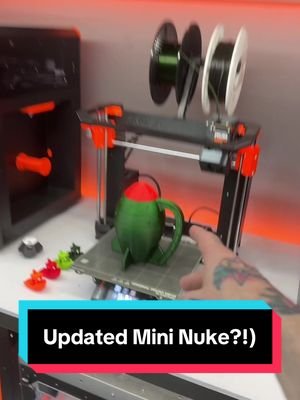 2025 Mini Nuke Can Cup Update! #3dprinting #3dprinter #maker #gamer #fallout #printables 
