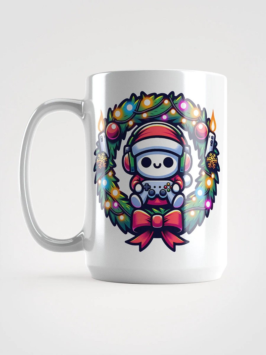 Pixelated Christmas Mug – Retro Gamers’ Holiday Sip product image (4)