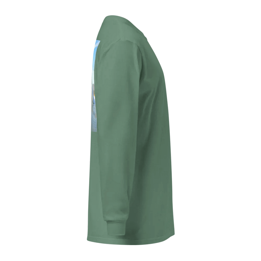 Crested Wave Unisex Long Sleeve Shirt product image (16)