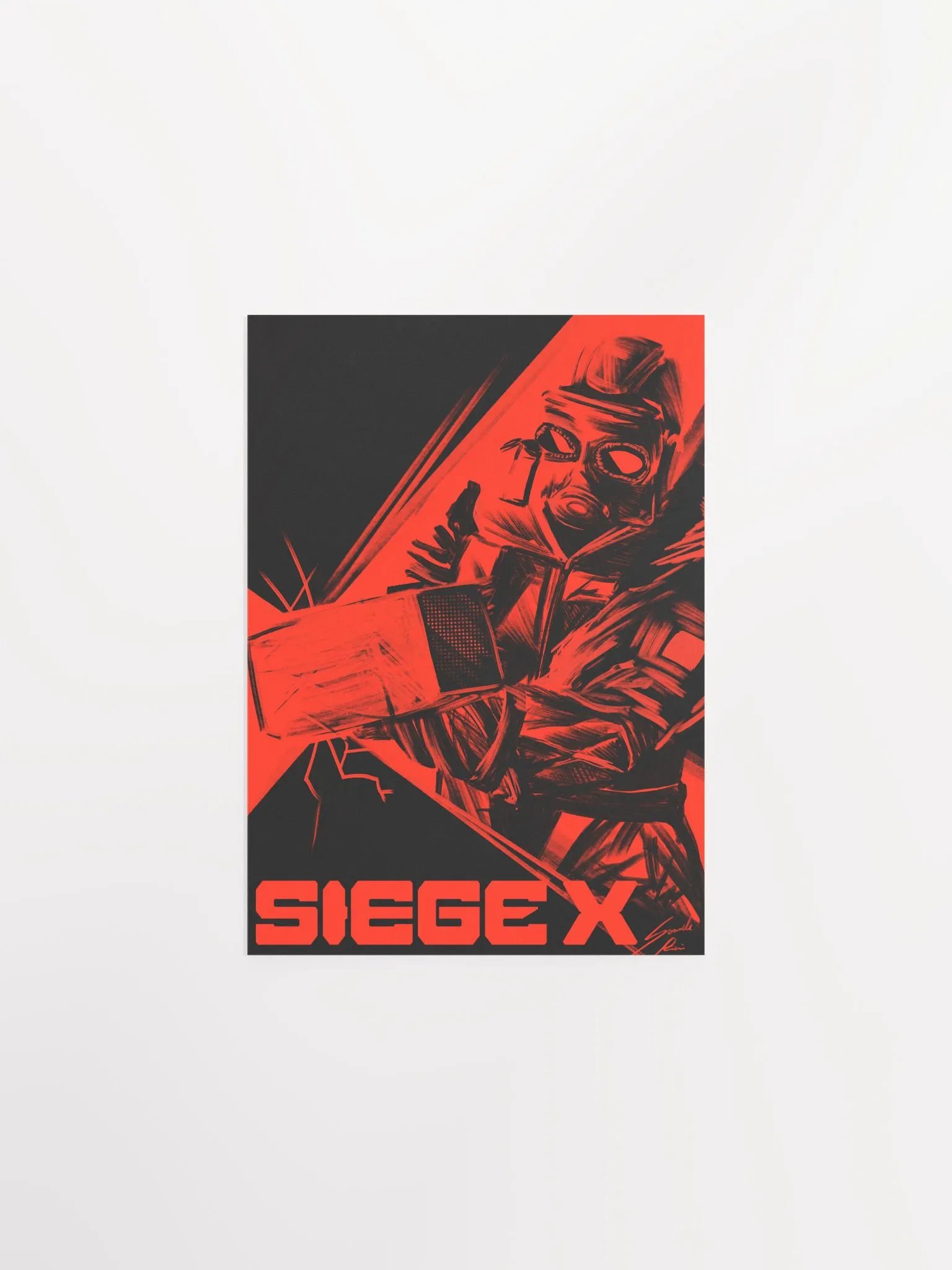 Siege X - Digital Illustration product image (1)