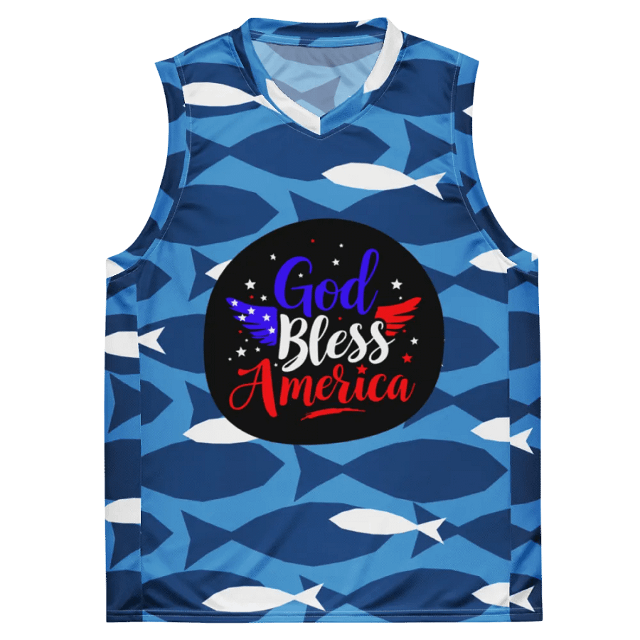Basketball Jersey: God Bless America product image (3)