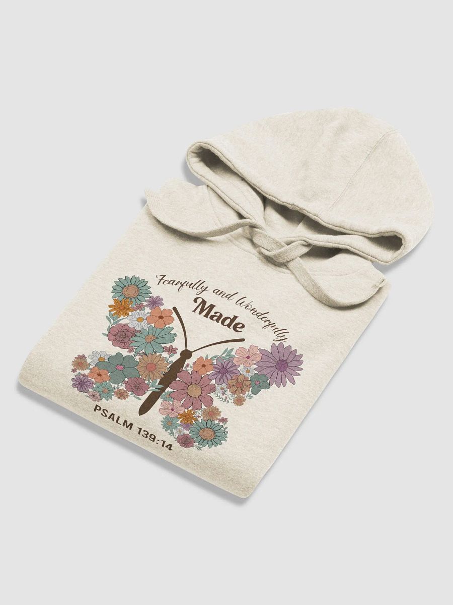 Fearfully & Wonderfully Made - Psalm 139:14 Unisex Premium Hoodie product image (6)
