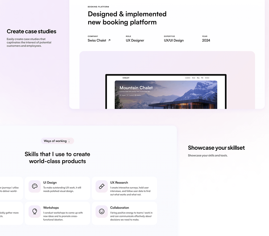 Stacky - FREE Framer Portfolio Template product image (3)