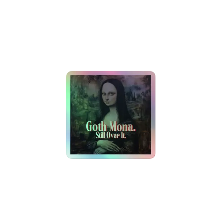Goth Mona Sticker product image (1)